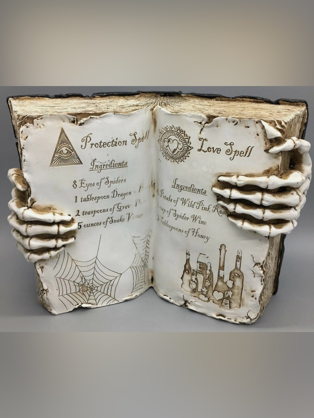 Halloween/ Witches Spell Book (decor prop)